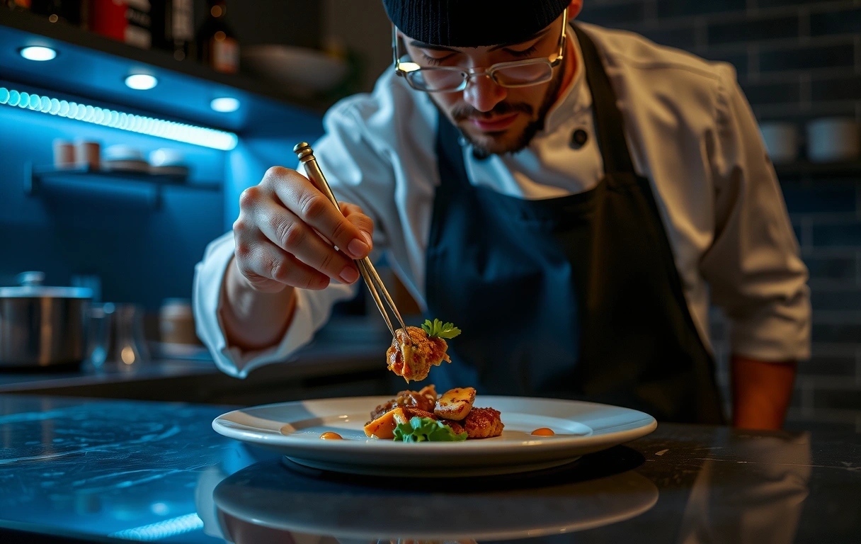 Proceso creativo en la cocina